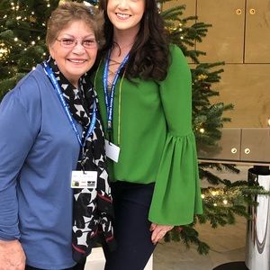 Michael Kors Green Blouse